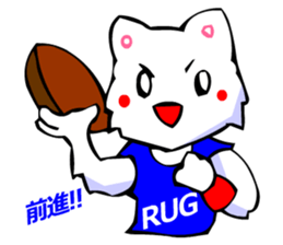 Commonly Used Word T-Shirt Wearing Cat 6 sticker #3018787