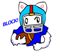 Commonly Used Word T-Shirt Wearing Cat 6 sticker #3018788