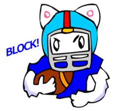 Commonly Used Word T-Shirt Wearing Cat 6 sticker #3018788