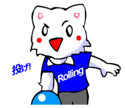 Commonly Used Word T-Shirt Wearing Cat 6 sticker #3018800