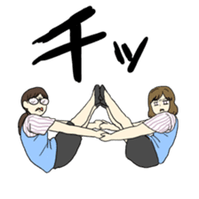 Amazing Gym Formation! sticker #3019611