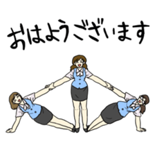 Amazing Gym Formation! sticker #3019616