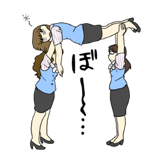 Amazing Gym Formation! sticker #3019620