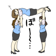 Amazing Gym Formation! sticker #3019620