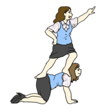 Amazing Gym Formation! sticker #3019630