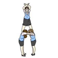 Amazing Gym Formation! sticker #3019636