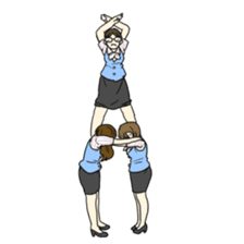 Amazing Gym Formation! sticker #3019636