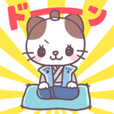 Samurai Cats! sticker #3020043
