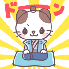 Samurai Cats! sticker #3020043