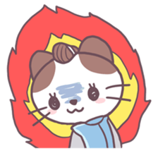 Samurai Cats! sticker #3020051