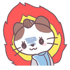 Samurai Cats! sticker #3020051