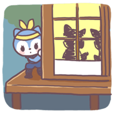 Samurai Cats! sticker #3020060