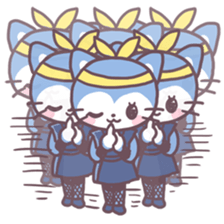 Samurai Cats! sticker #3020067