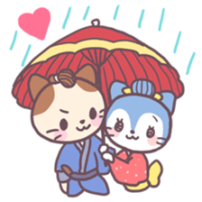 Samurai Cats! sticker #3020072