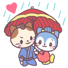 Samurai Cats! sticker #3020072