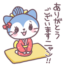 Samurai Cats! sticker #3020075