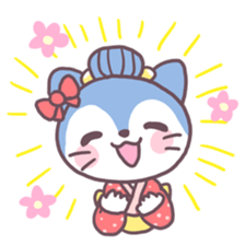 Samurai Cats! sticker #3020076