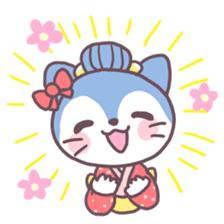 Samurai Cats! sticker #3020076