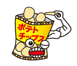 convenience store stamp sticker #3020496