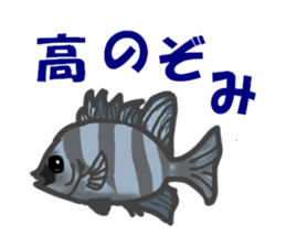 The bear of the fishing loving sticker #3021218