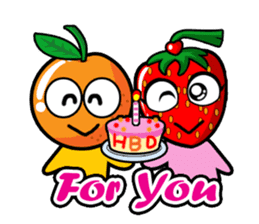 Veggie and Fruity sticker #3021282