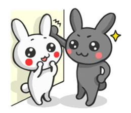 Ja Awa valve. Tokushima of rabbit sticker #3021319