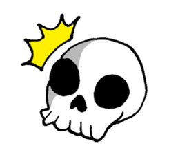 Narration of a skeleton sticker #3021614