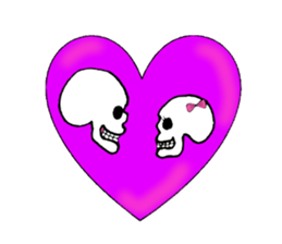 Narration of a skeleton sticker #3021617