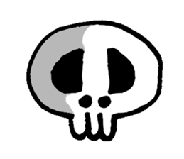 Narration of a skeleton sticker #3021622