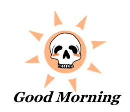 Narration of a skeleton sticker #3021638