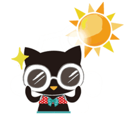 Osumashi pooh chan Positive sticker #3021786