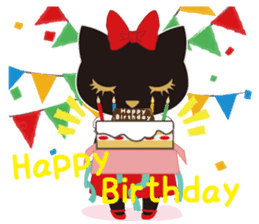 Osumashi pooh chan Positive sticker #3021794