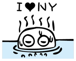 kawaii skull sticker #3022209