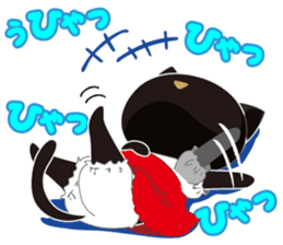 Osumashi pooh chan Negative sticker #3022255