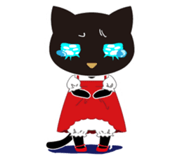 Osumashi pooh chan Negative sticker #3022260