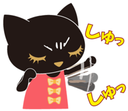 Osumashi pooh chan Negative sticker #3022264