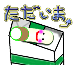 tobacco and matchstick sticker #3022446