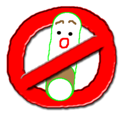 tobacco and matchstick sticker #3022450