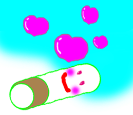 tobacco and matchstick sticker #3022451