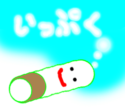 tobacco and matchstick sticker #3022455