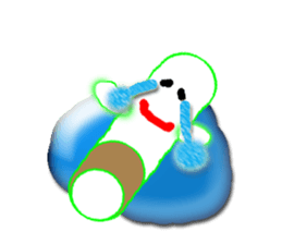 tobacco and matchstick sticker #3022459