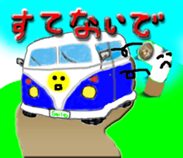 tobacco and matchstick sticker #3022476