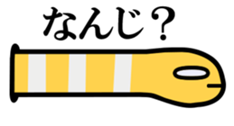 crazy spotted garden eel sticker #3022404