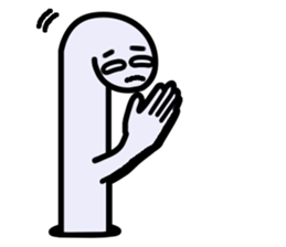 crazy spotted garden eel sticker #3022408