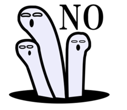 crazy spotted garden eel sticker #3022412