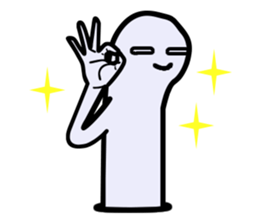 crazy spotted garden eel sticker #3022416