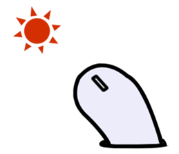 crazy spotted garden eel sticker #3022427