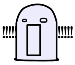 crazy spotted garden eel sticker #3022431