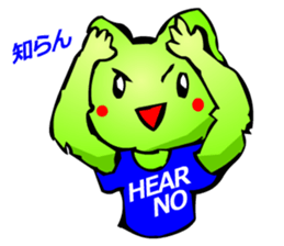 Commonly Used Word T-Shirt Wearing Cat 2 sticker #3022544