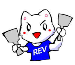 Commonly Used Word T-Shirt Wearing Cat 3 sticker #3022618